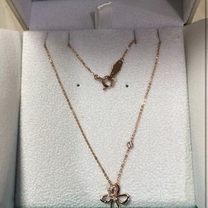 스톤헨지 14k 러브듀엣 목걸이 디디에두보 골든듀 로제도르 티르리르 제이에스티나