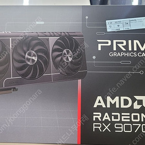 (대구-직거래) ASUS PRIME 라데온 RX 9070 XT OC D6 16GB 팝니다