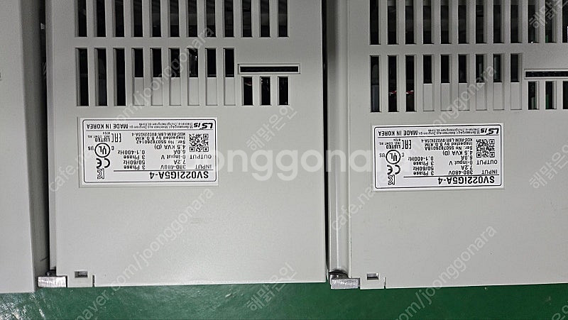 LS인버터(SV220iG5A 1대/SV022IG5A-4...--1