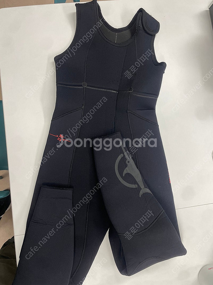 부샤 아테나 여성용 5mm 프리다이빙 슈트--1