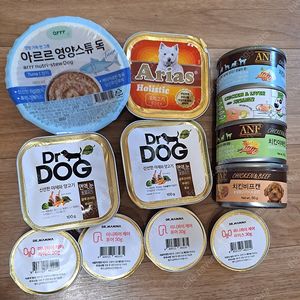 강아지 간식캔 일괄