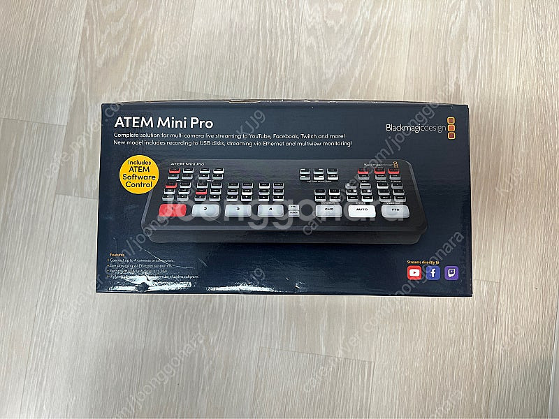 블랙매직디자인 ATEM MINI PRO 판매합니다!--0