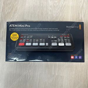 블랙매직디자인 ATEM MINI PRO 판매합니다!