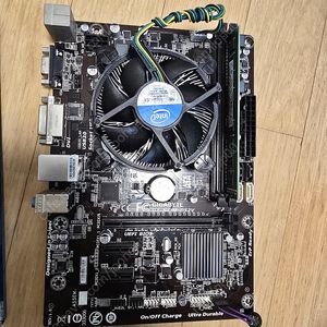 g3420 + h81m ds2v + ddr3 4gb 보드셋