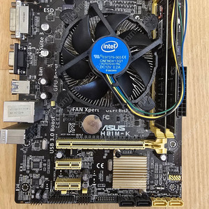 g3220 + h81m + ddr3 16gb 보드셋으로 팝니다