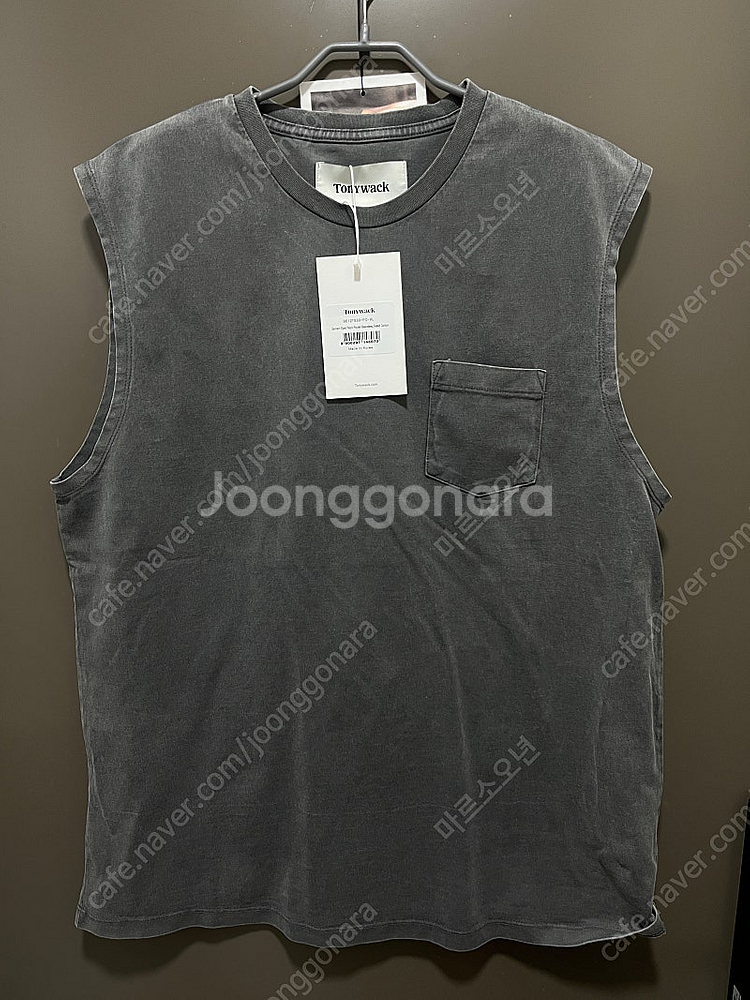 (새상품)토니웩/가먼트 패치 슬리브리스/XL--1