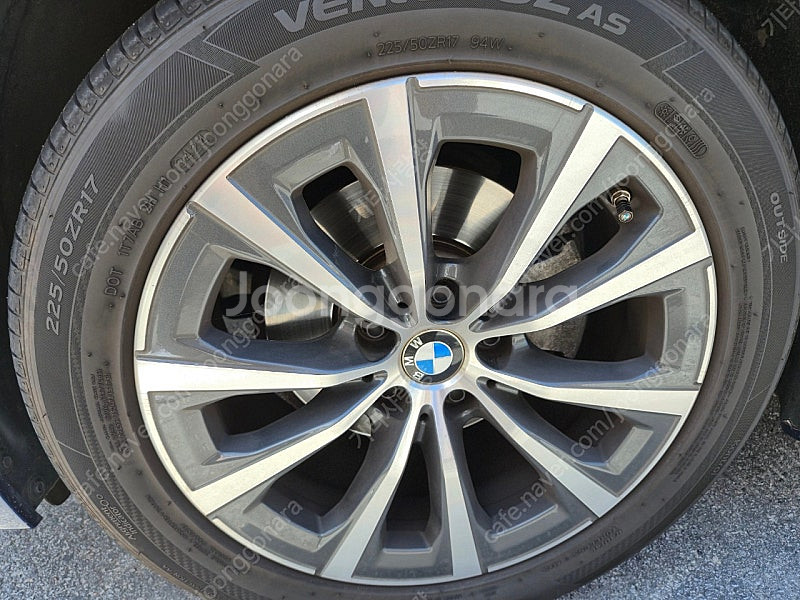 BMW G20 3시리즈 17인치 순정휠+타이어 팝니다.--2