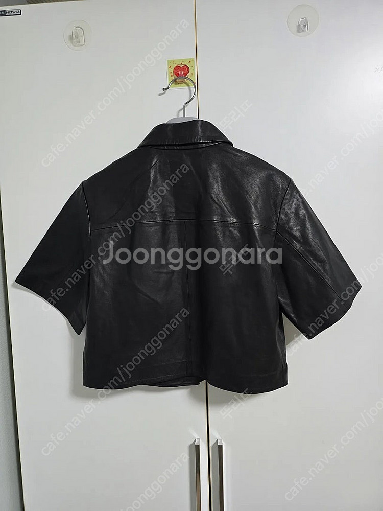 올세인츠 여성 가죽 반팔 160/76A--1