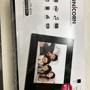 유니콘 LTD-800A 8인치 디지털 액자 새상품