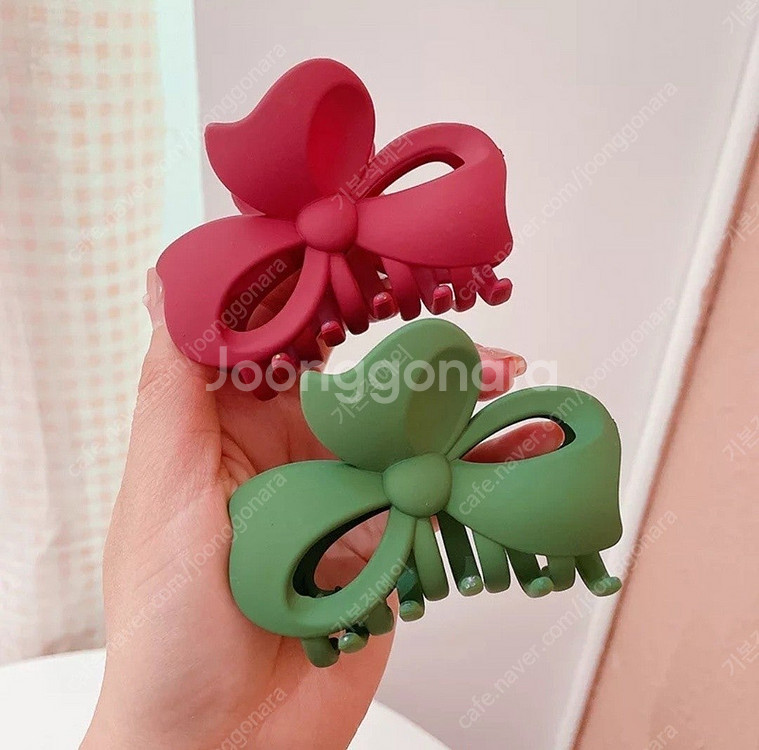 (헤어핀)헤어 집게핀 반묶음머리 올림머리 집게핀 호피집...--7