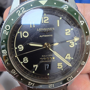론진 줄루타임 42mm (녹색 베젤)