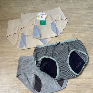 여성 위생팬티 새상품 4장 (마른파이브, 애니바디)