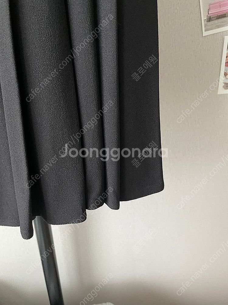 (정품)프라다(Prada) 블랙 플리츠 스커트 사이즈 ...--2