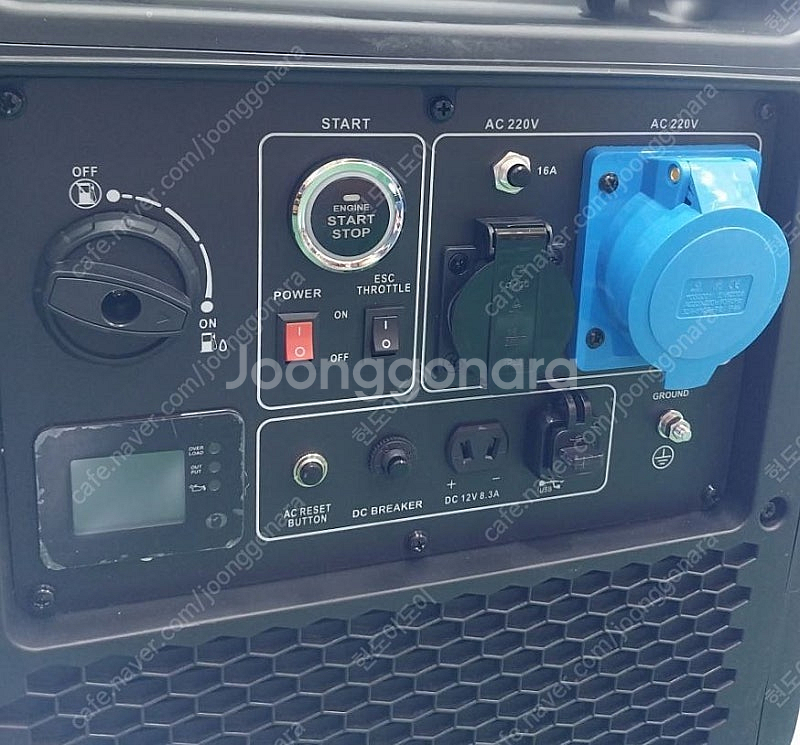 인버터발전기(가와사키)KM7000ISER--1
