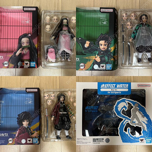 [14만5천원] SHF 귀멸의 칼날 네즈코 / 탄지로 / 기유 / 혼 이펙트 물파츠 팝니다.