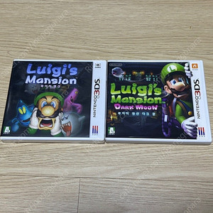 닌텐도 3ds, ds 게임 여러개 판매합니다(커비, 목장이야기, 루이지맨션 등)