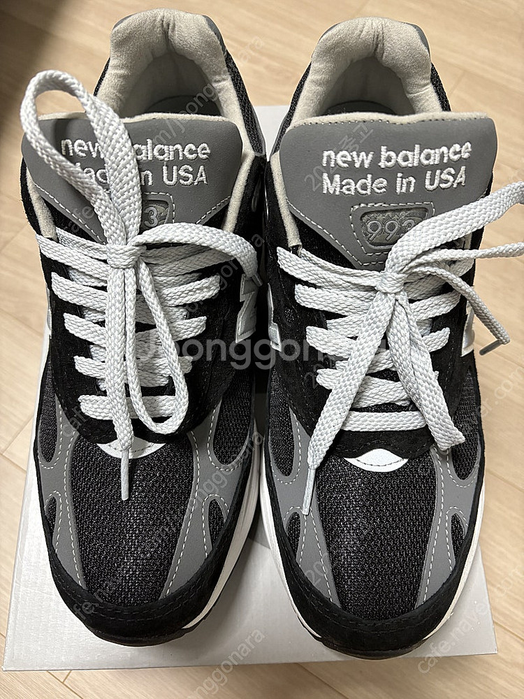 뉴발란스 993 메이드 인 USA 블랙 - D 스탠다드...--0