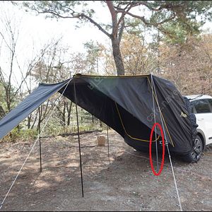 제드 센트로 팔레스 차박 꼬리텐트