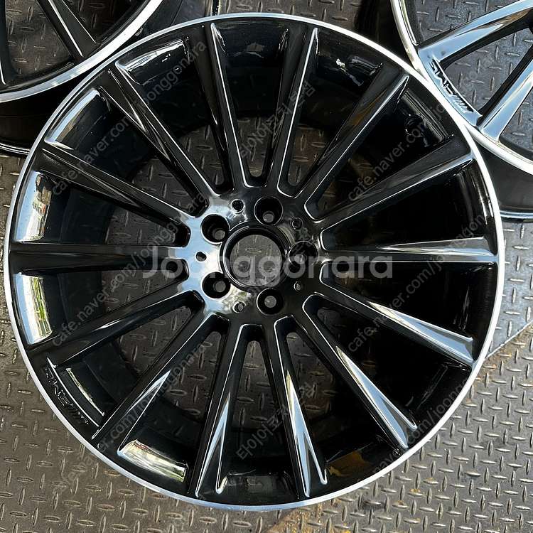 20인치 W213 벤츠E클래스 AMG 마차 매트블랙림폴...--3