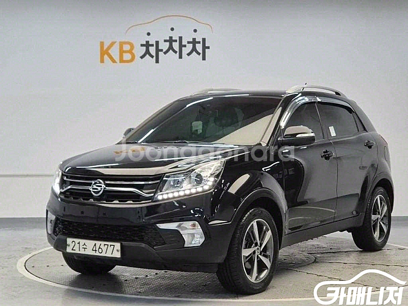 뉴스타일코란도C 2.2 RX 2WD 2018 년 중고차...--0
