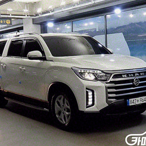 [KG모빌리티(쌍용) ]더 뉴 렉스턴 스포츠 칸 디젤 2.2 4WD 프레스티지 2023 년 경유 중고 중고차 전액할부☆중고차리스☆중고차수출