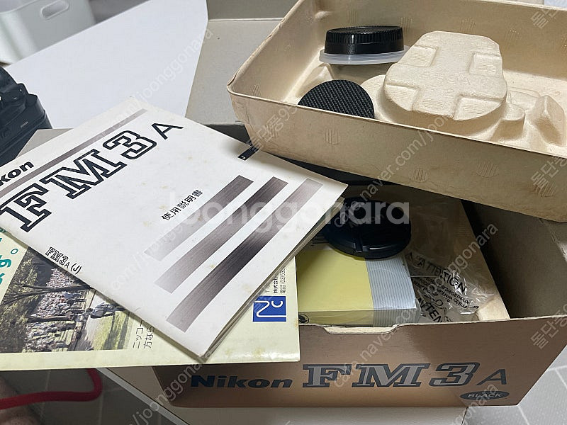 FM3A 블랙바디 팬케익F2.8포함 박스 풀셋--4
