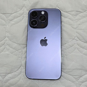 아이폰14 Pro 128GB 퍼플 S급 배터리 100% 보증기한 O