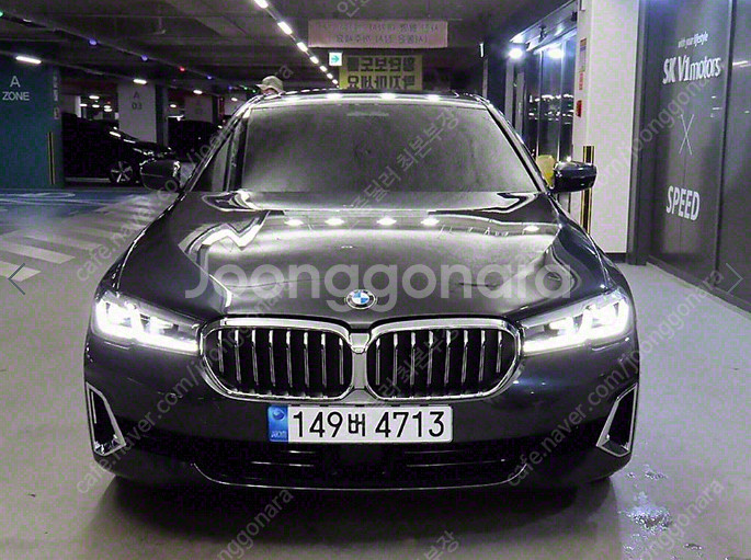 bmw5시리즈중고 1인신조 완전무사고 주행거리 짧은 쌩...--0