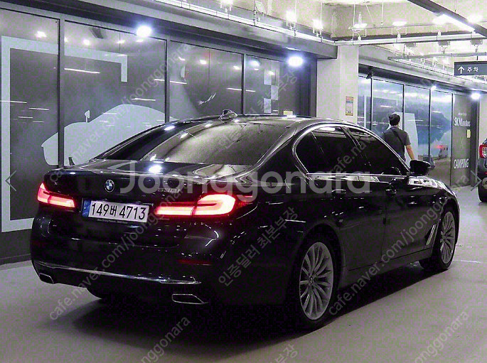 bmw5시리즈중고 1인신조 완전무사고 주행거리 짧은 쌩...--5