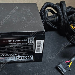 500W 파워 슈퍼플라워 80 PLUS 파워등 팝니다