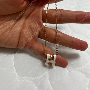 14k H목걸이