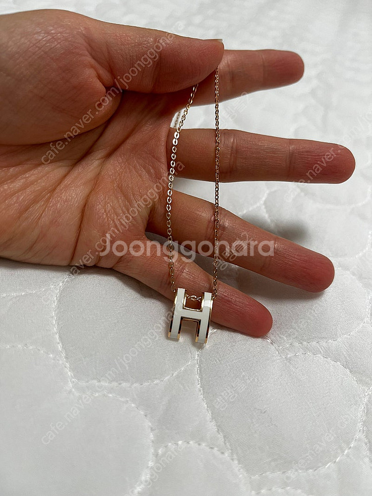14k H목걸이--1