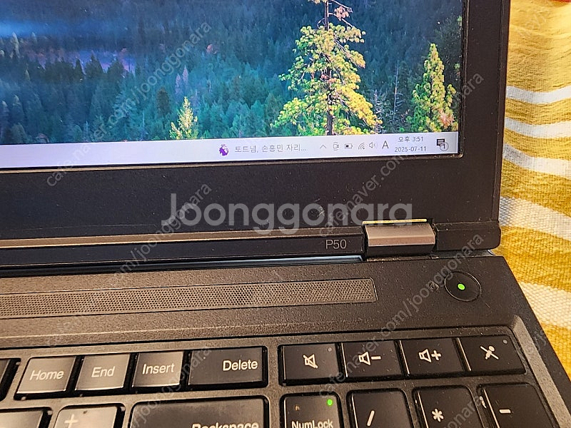 씽크패드 p50 thinkpad 워크스테이션--2
