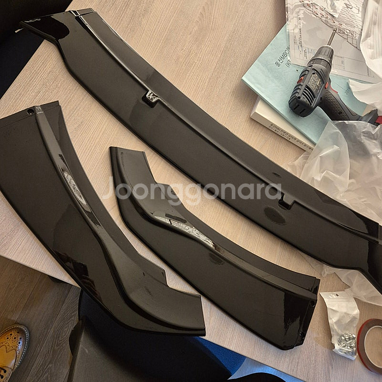 bmw f20 118d 일반범퍼 프론트 스포일러--0