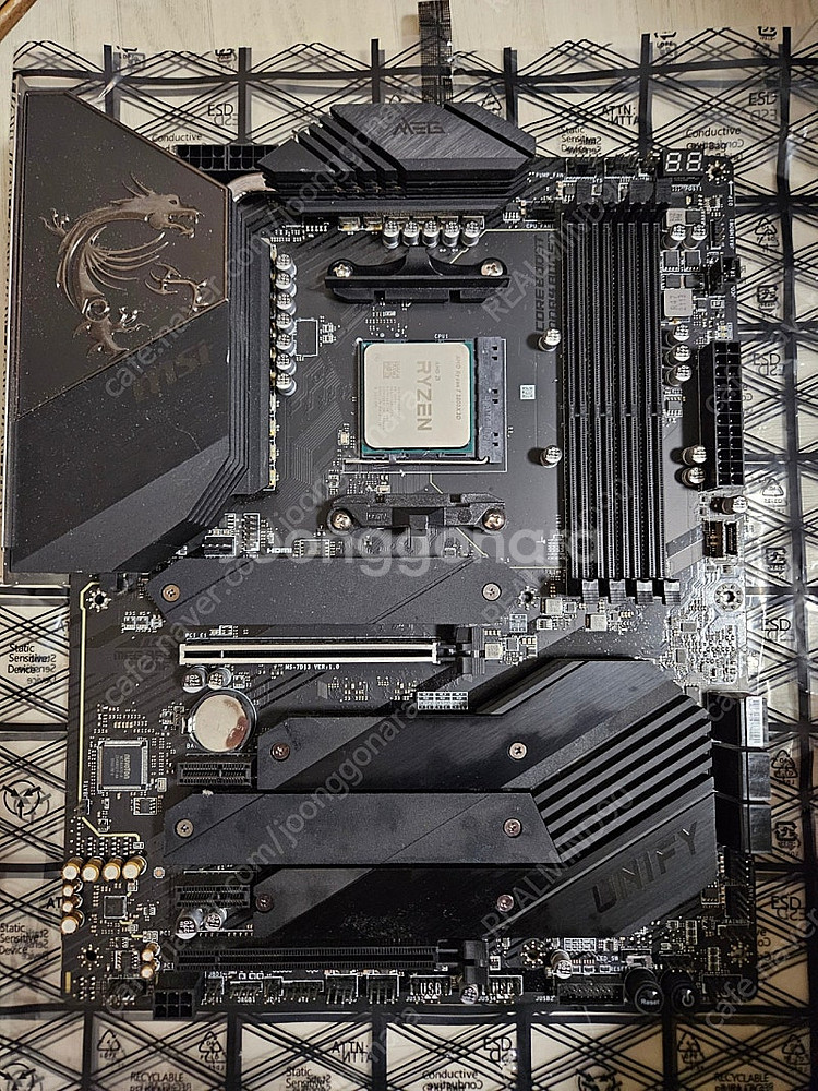 5800x3D + B550 UNIFY 유니파이 보드셋--1
