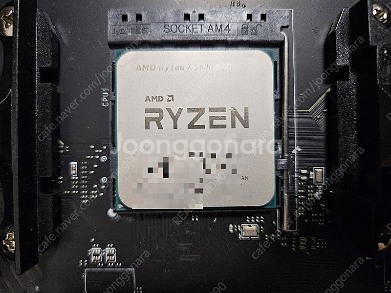 5800x3D + B550 UNIFY 유니파이 보드셋--2