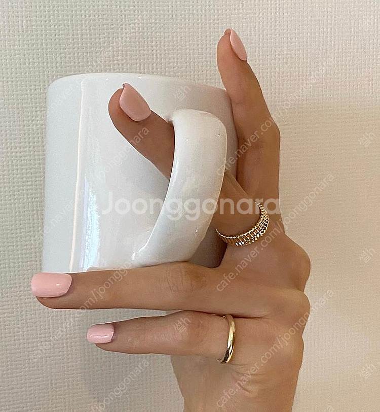 보스크 14k 2mm 데일리 볼륨 링반지--7