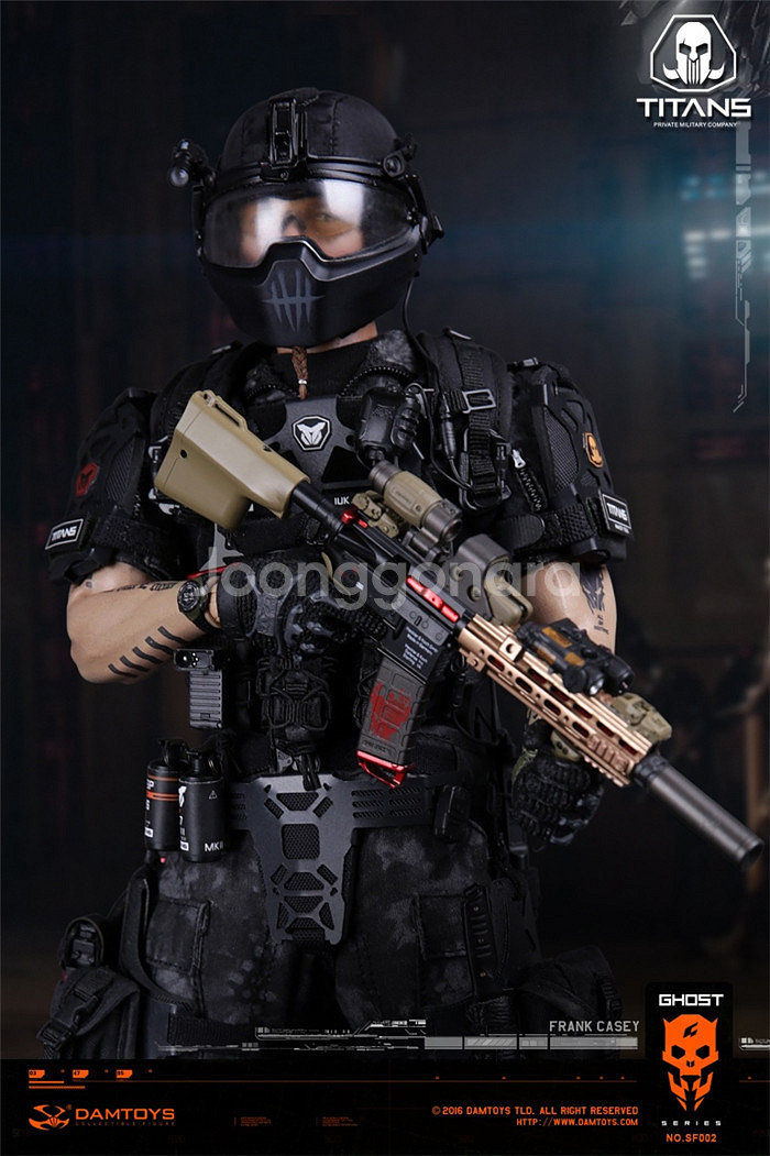댐토이 고스트 타이탄 프랭크 12인치 피규어(핫토이x)--1