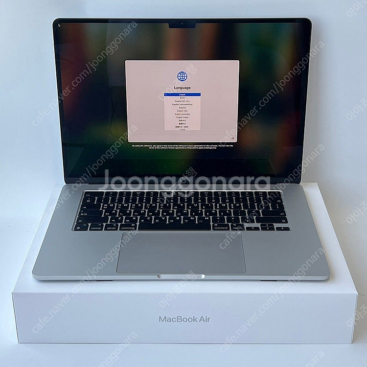 애플 맥북에어15 M3 8코어 10코어 램 24GB S...--0
