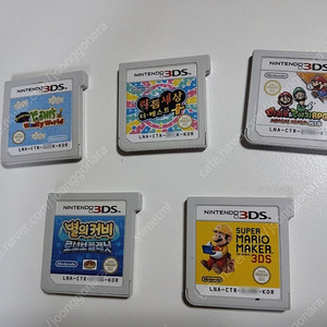 닌텐도 3DS 칩 저렴하게 판매중 (요시,별의커비,리듬세상,마리오&루이지,슈퍼마리오메이커)