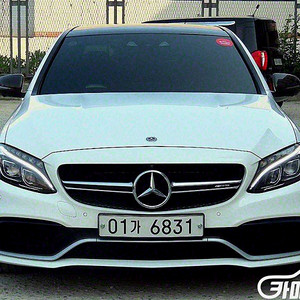 [벤츠]C클래스 W205 C63 AMG 2018 년 휘발유 중고 중고차 전액할부☆중고차리스☆중고차수출