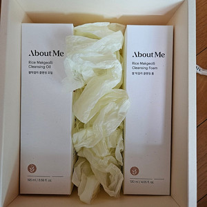 어바웃미 쌀 막걸리 클렌징 오일 세트