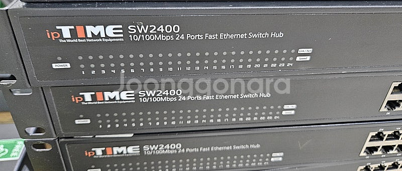 스위칭허브 iptime sw2400-mini 24포트--1