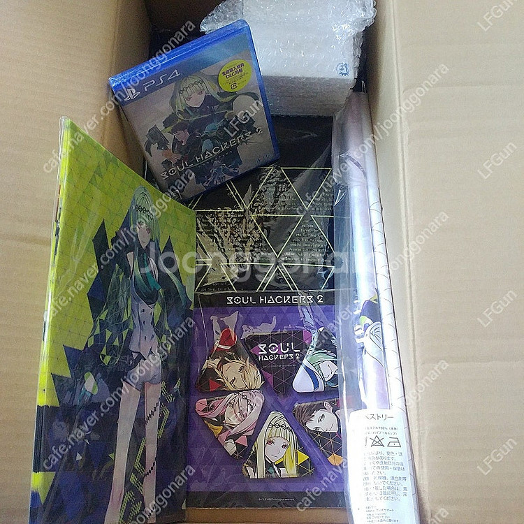 PS4 일판) 소울 해커즈 2 패미통 DX팩 한정판 신...--0
