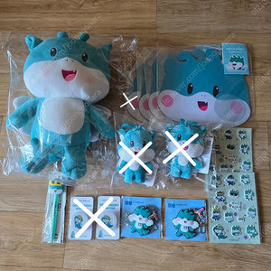 익산 마룡이 굿즈 인형 키링 볼펜 마우스패드 기념품