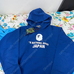 2XL 베이프 재팬 후드 블루색상