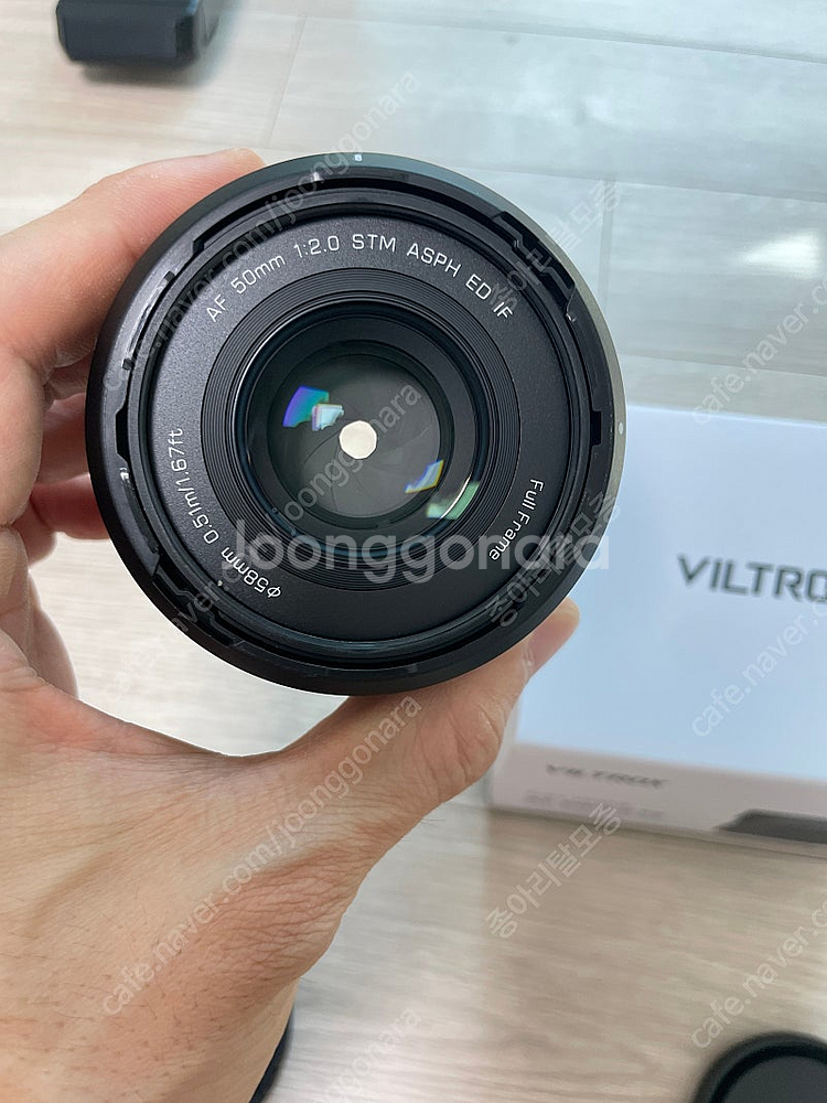 빌트록스 50mm f2.0 air 구매 제품 상태 좋음--4