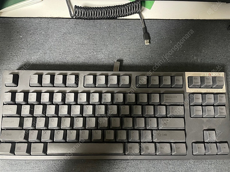 리얼포스 R2TL 55g 균등 C타입 개조 이미지