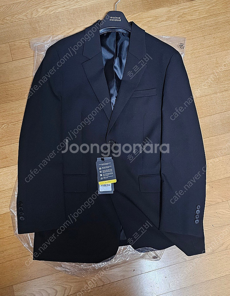 무탠다드 오버사이즈 블레이저 블랙 XL 팝니다--1