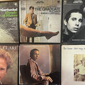 Simon & Garfunkel/사이먼앤가펑클 7인치 릴테이프 앨범 모음